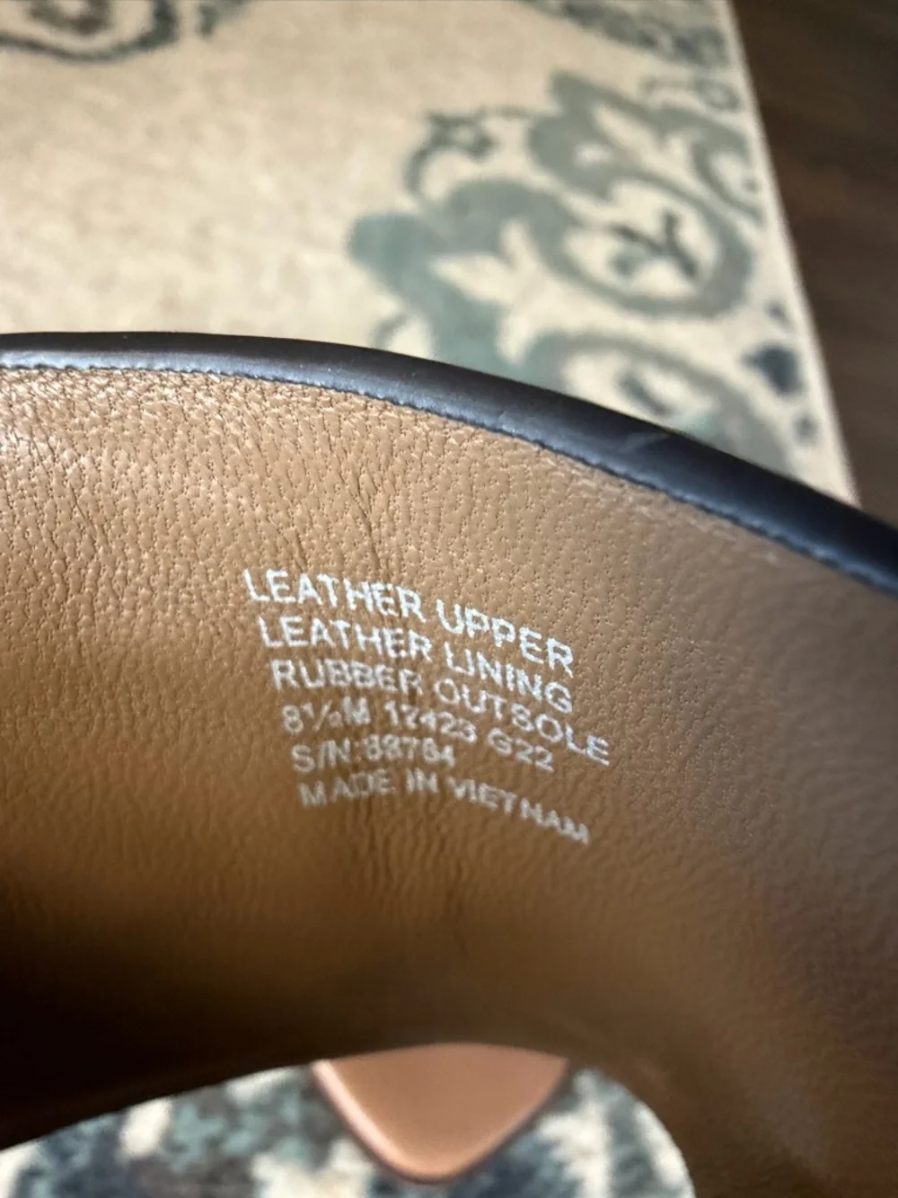 Tory Burch Almond Flour Calf Leather Ines Slide